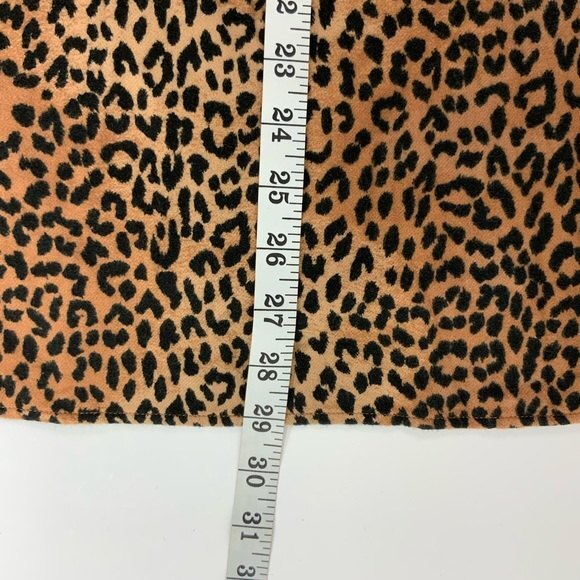 New Lands’ End Animal Print Shirt Long Sleeve LP - Picture 7 of 11